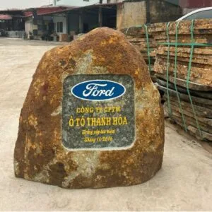Biển Hiệu Đá Cuội, Khắc, Đục, Tạc